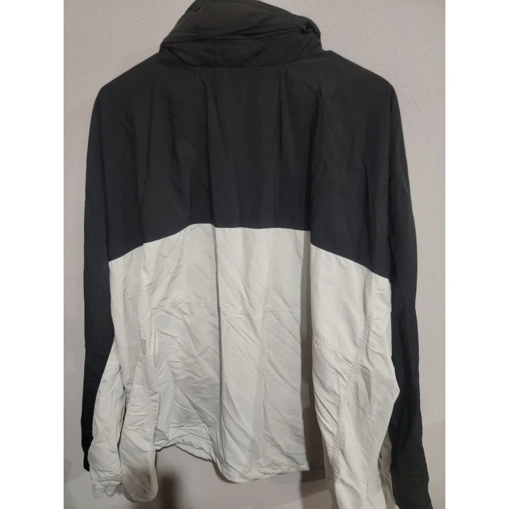 Adidas Originals Black White 1/4 Zip Colorblock Sports Jacket Windbreaker‎ 2XL